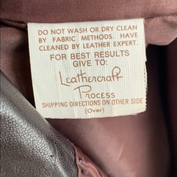 St. Gillian Brown Soft Leather Pencil Skirt Sz. 4 - Picture 5 of 6